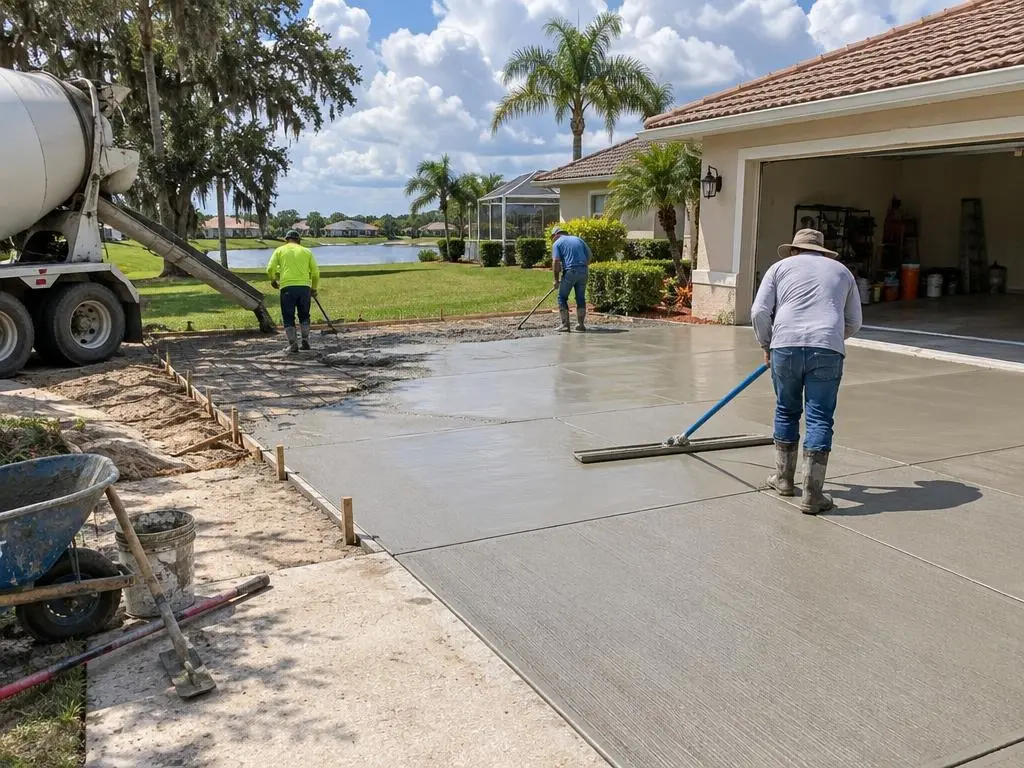 Concrete Driveways in Kissimmee, FL